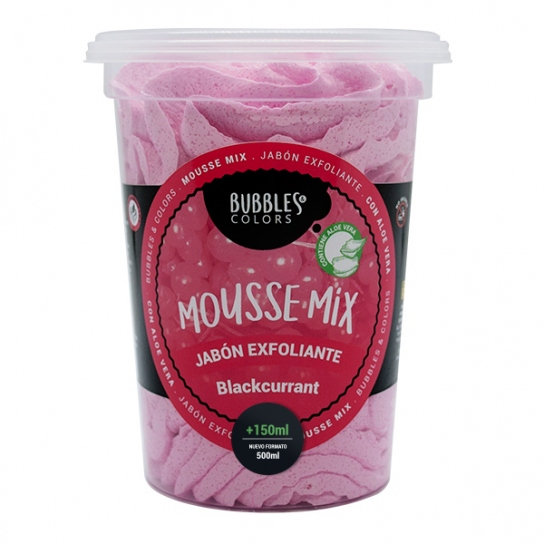 Mousse de Savon Exfoliante Cassis