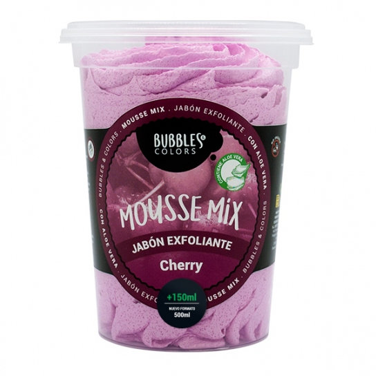 Mousse de Savon Exfoliante Cerise