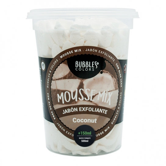 Mousse de Savon Exfoliante Coco