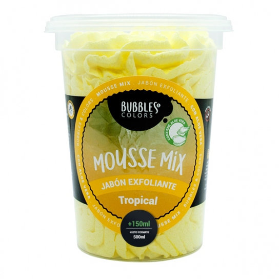 Mousse de Savon Exfoliante Tropicale