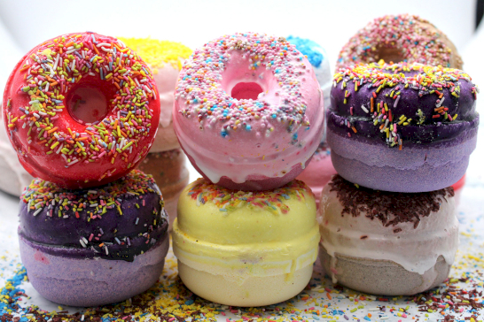 Donuts de bain